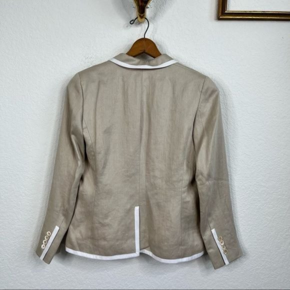 Brooks Brothers Stilette Linen Blazer - Picture 5 of 9